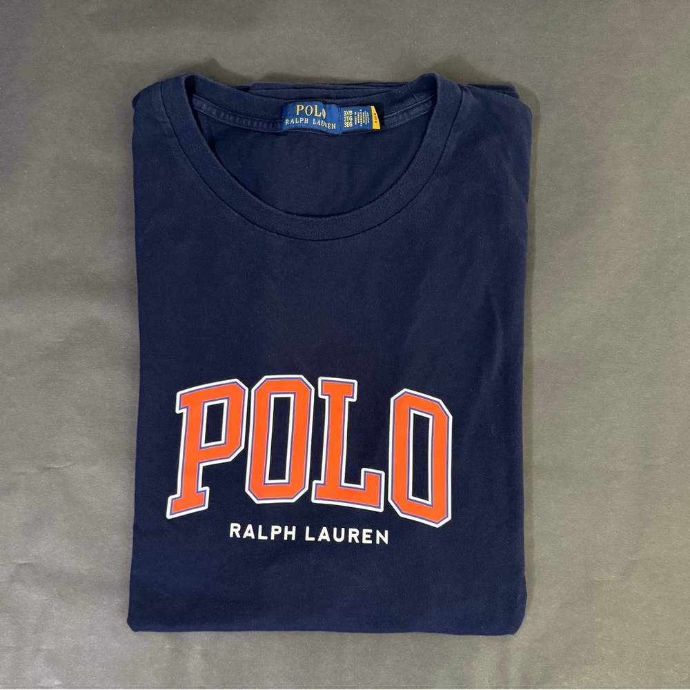 Polo Ralph Lauren Big & Tall Logo Jersey T-Shirt Blue 3XB - Picture 9 of 10